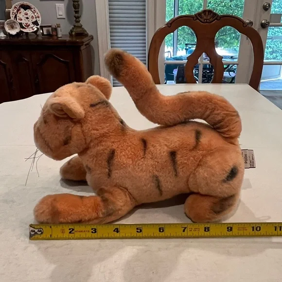 Vintage GUND Disney’s Classic Pooh Orange Tigger tiger plush - Picture 8 of 8